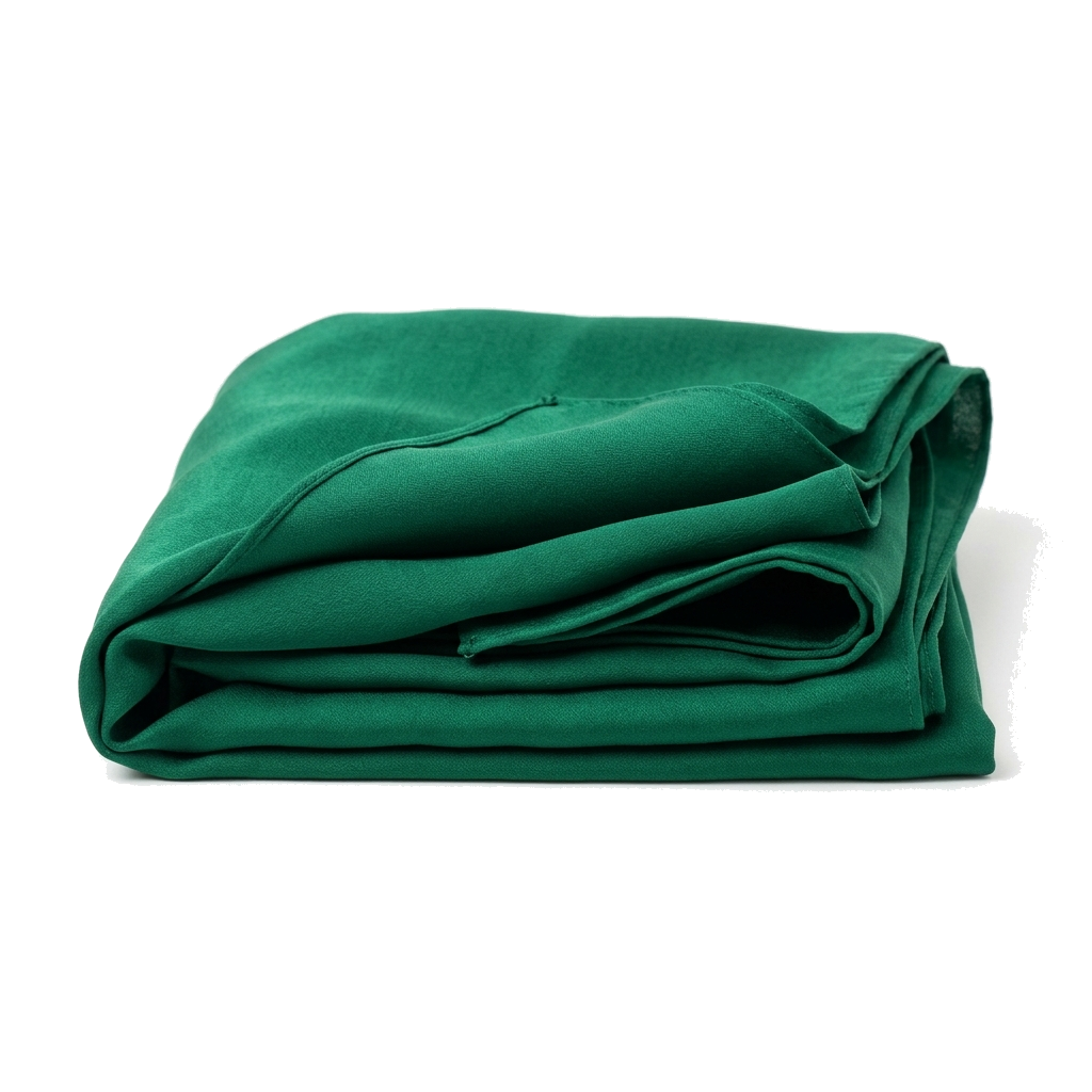 Emerald green Medina silk hijab